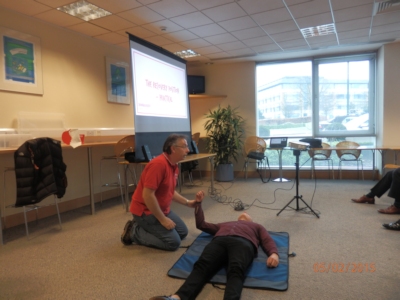 Teaching the Recovery Position at GE Energy